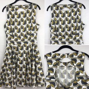 NWT Modcloth Closet London Yellow Black Dress